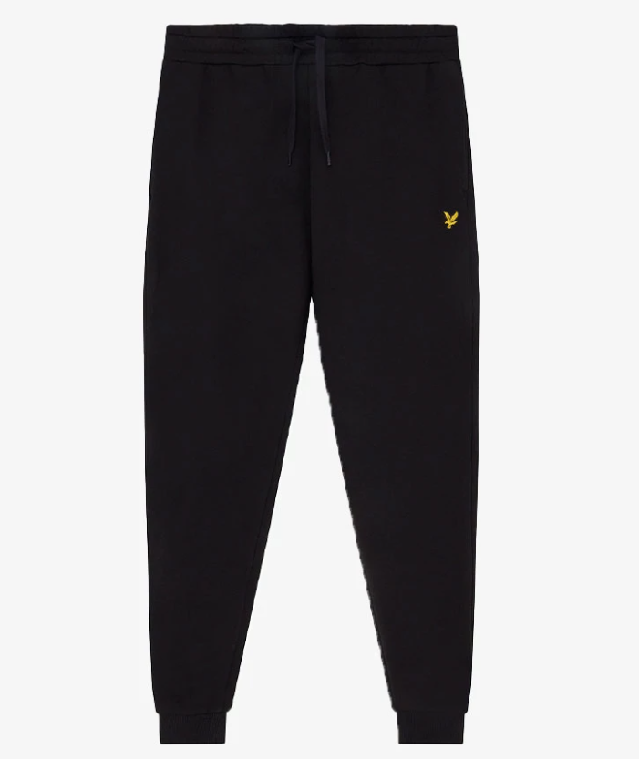 Pantalones LYLE&SCOTT deportivos ajustados JET BLACK
